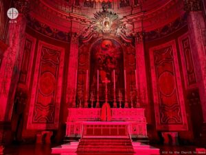 Red Wednesday 2024 en el Oratorio de Brompton, en Londres (Reino Unido)