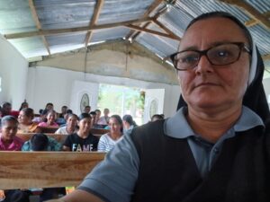La hermana Deisy Delgado, religiosa de las Franciscanas de María Inmaculada y coordinadora de catequesis en la diócesis de Colón, Panamá. (Foto: ACN) La hermana Deisy Delgado, religiosa de las Franciscanas de María Inmaculada y coordinadora de catequesis en la diócesis de Colón, Panamá. (Foto: ACN)