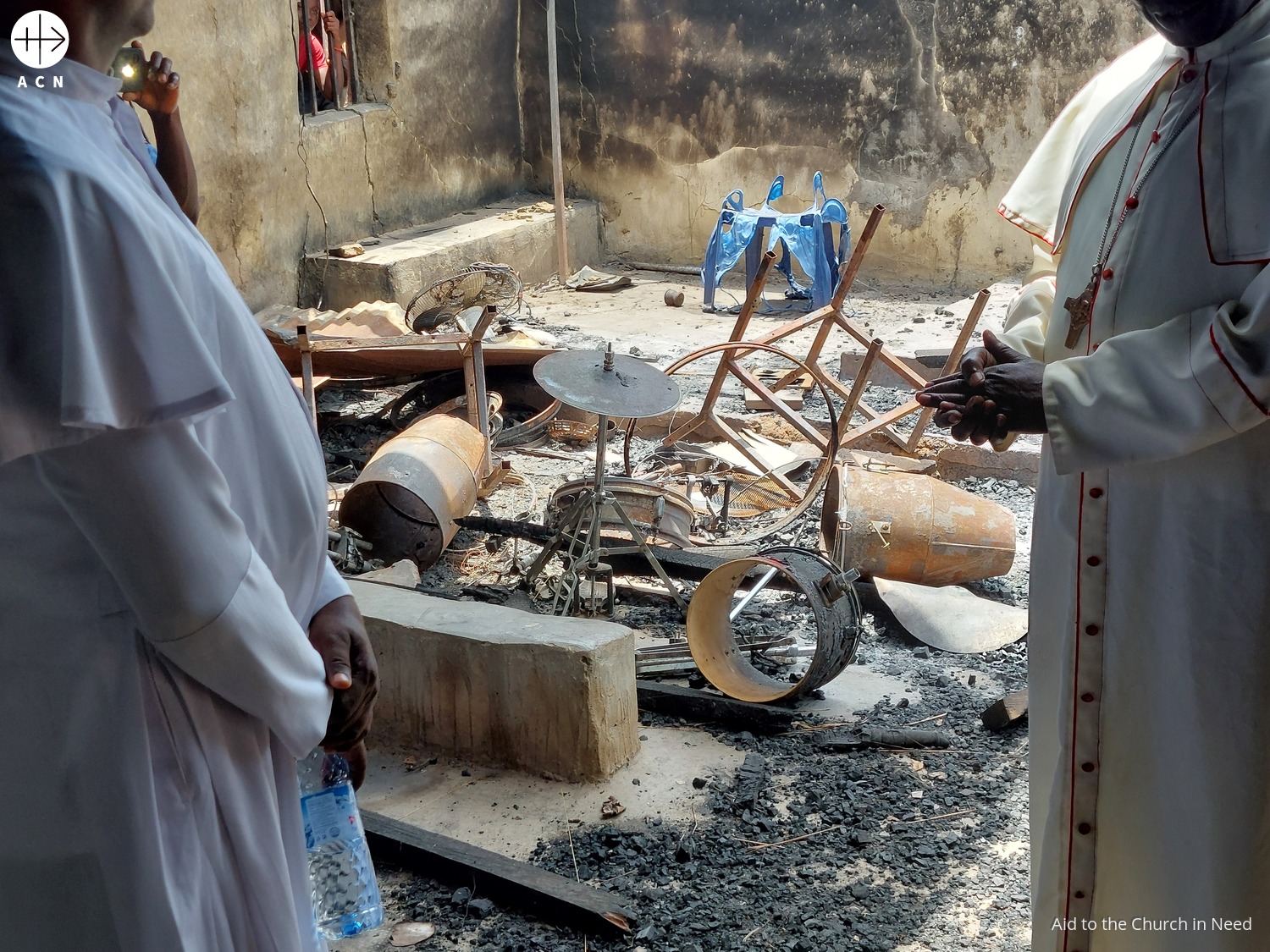 Iglesia arrasada por terroristas en Adama Dutse (Nigeria) en febrero de 2024 Iglesia arrasada por terroristas en Adama Dutse (Nigeria) en febrero de 2024