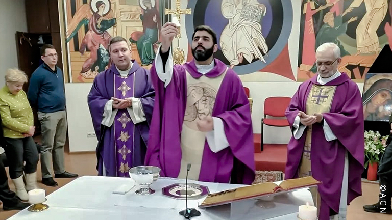 Ukraine. With death always near testimonio padre Lucas Perozzi