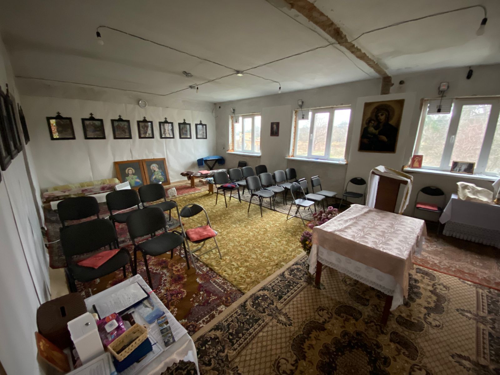 Ukraine. With death always near