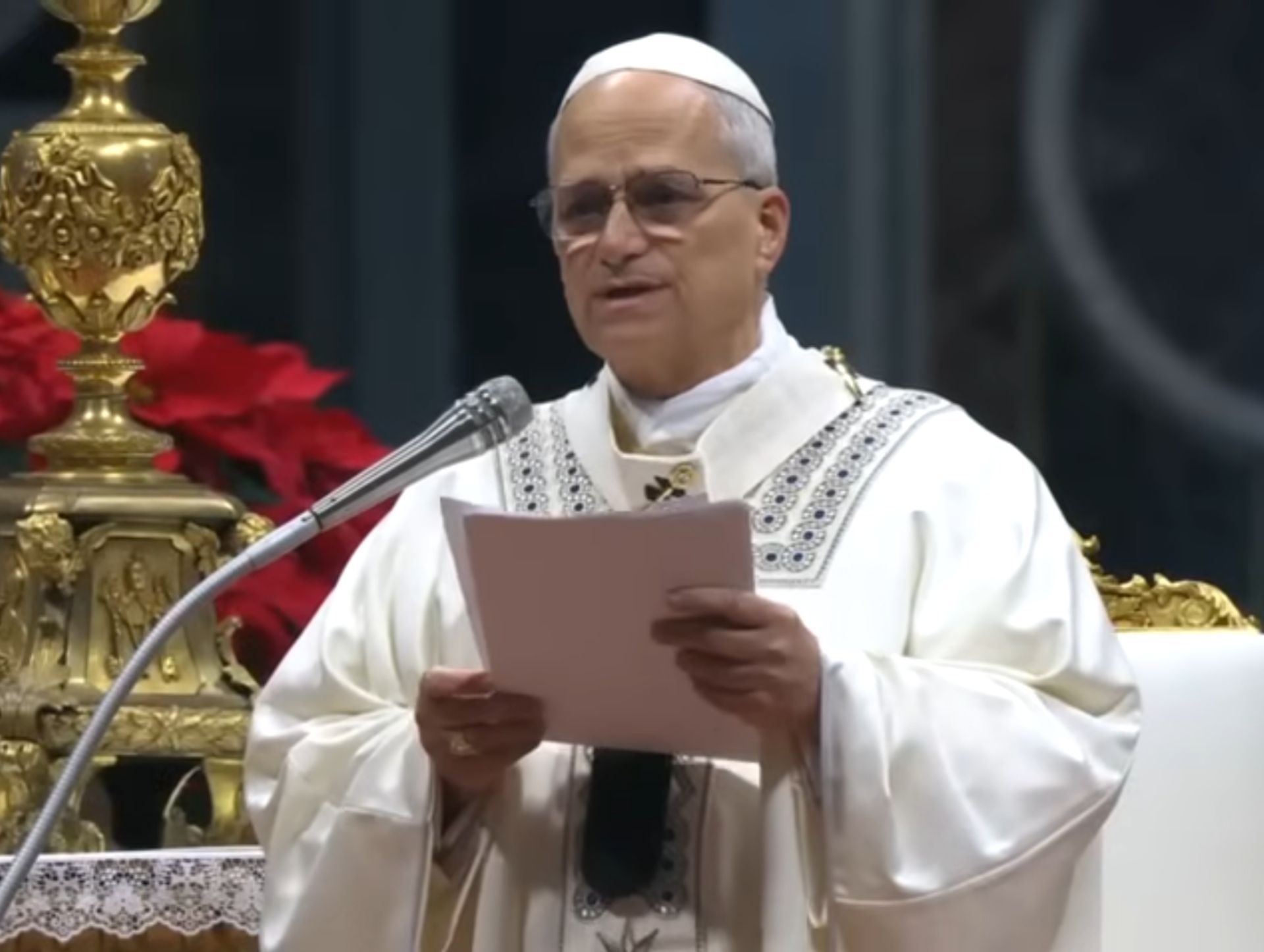 El Papa León XIV durante una homilía (Foto: Vatican Media) El Papa León XIV durante una homilía (Foto: Vatican Media)