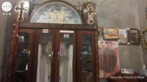 Objetos de los mártires venerados en un santuario de Egipto dedicado a ellos Objetos de los mártires venerados en un santuario de Egipto dedicado a ellos