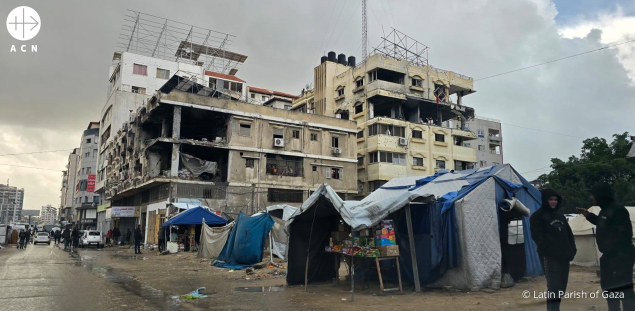 La crisis humanitaria en la Franja de Gaza continúa a pesar del alto el fuego. © Latin Parish of Gaza La crisis humanitaria en la Franja de Gaza continúa a pesar del alto el fuego. © Latin Parish of Gaza