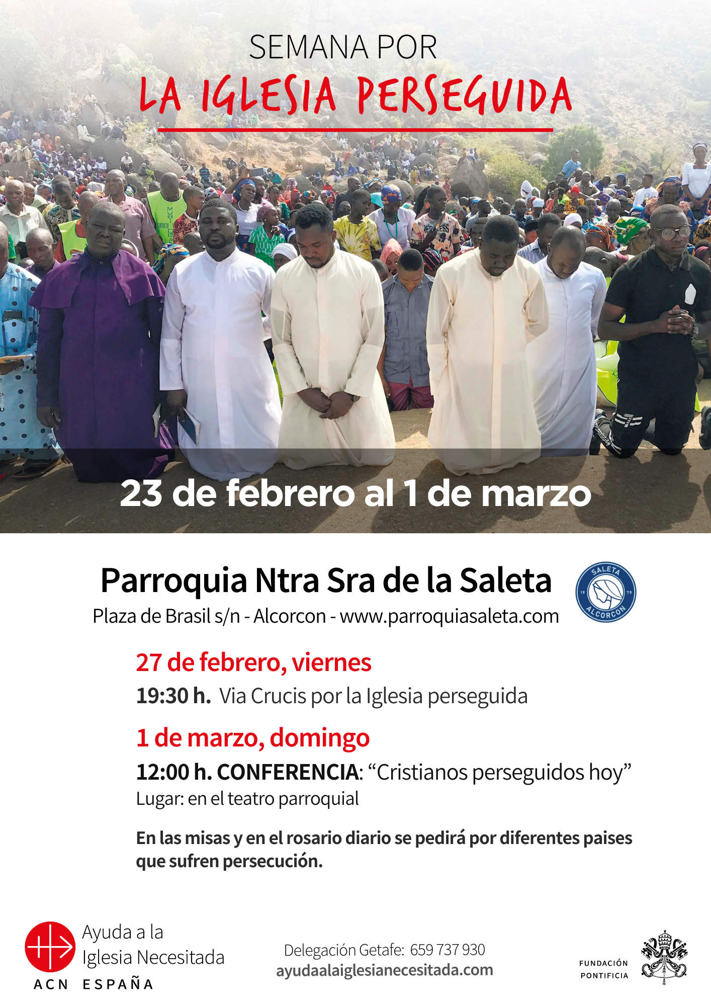 Conferencia Cristianos Perseguidos en Alcorcón