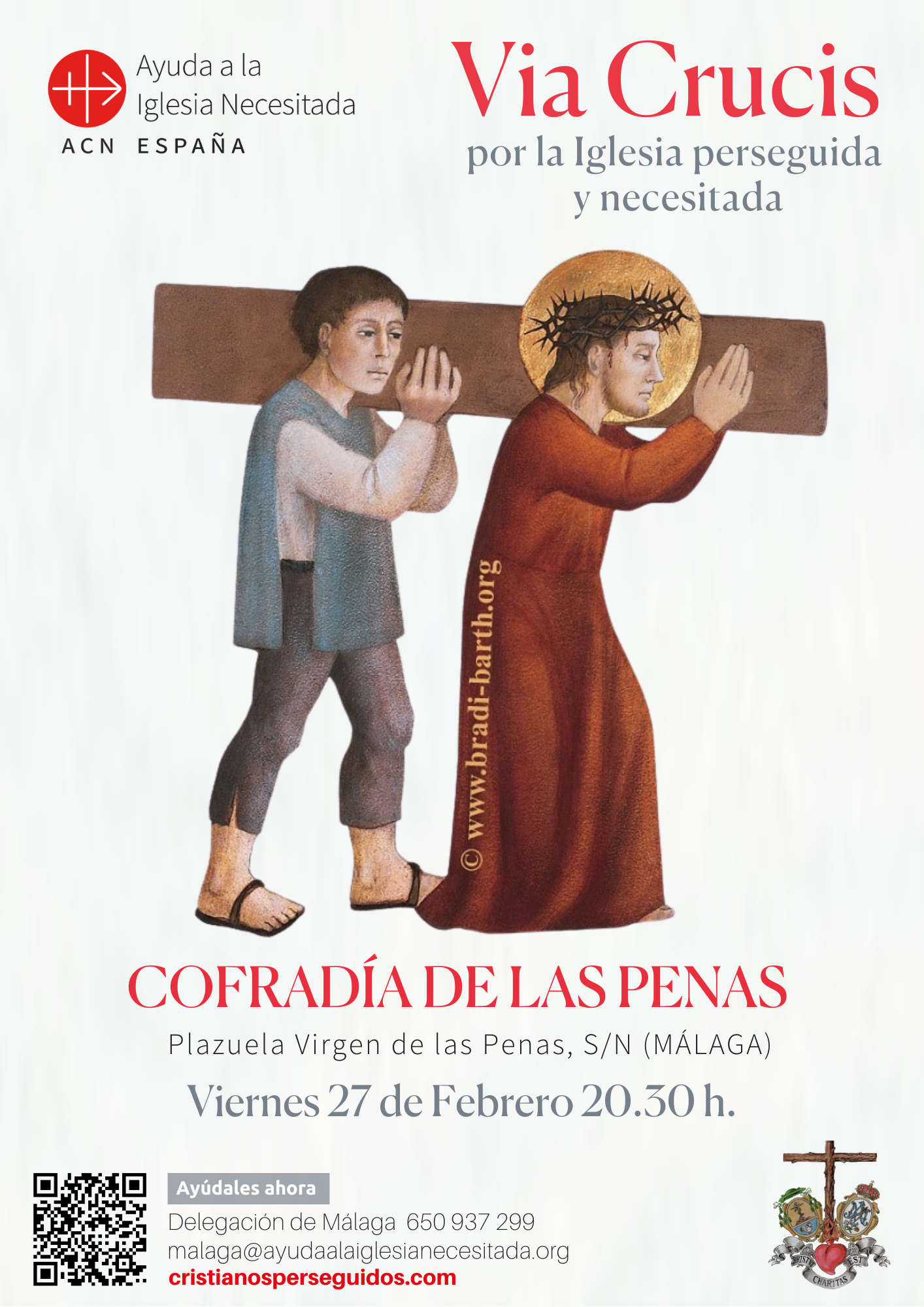 Vía Crucis por los cristianos perseguidos en Málaga