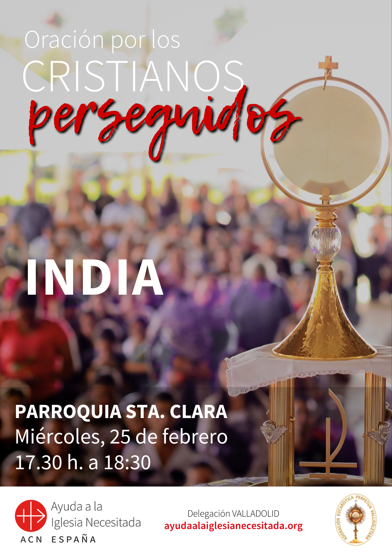 Adoración Eucarística por los cristianos perseguidos