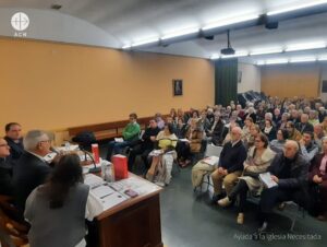 Presentación del Informe Libertad Religiosa en el Mundo 2025 de ACN en la parroquia del Buen Pastor (Logroño)