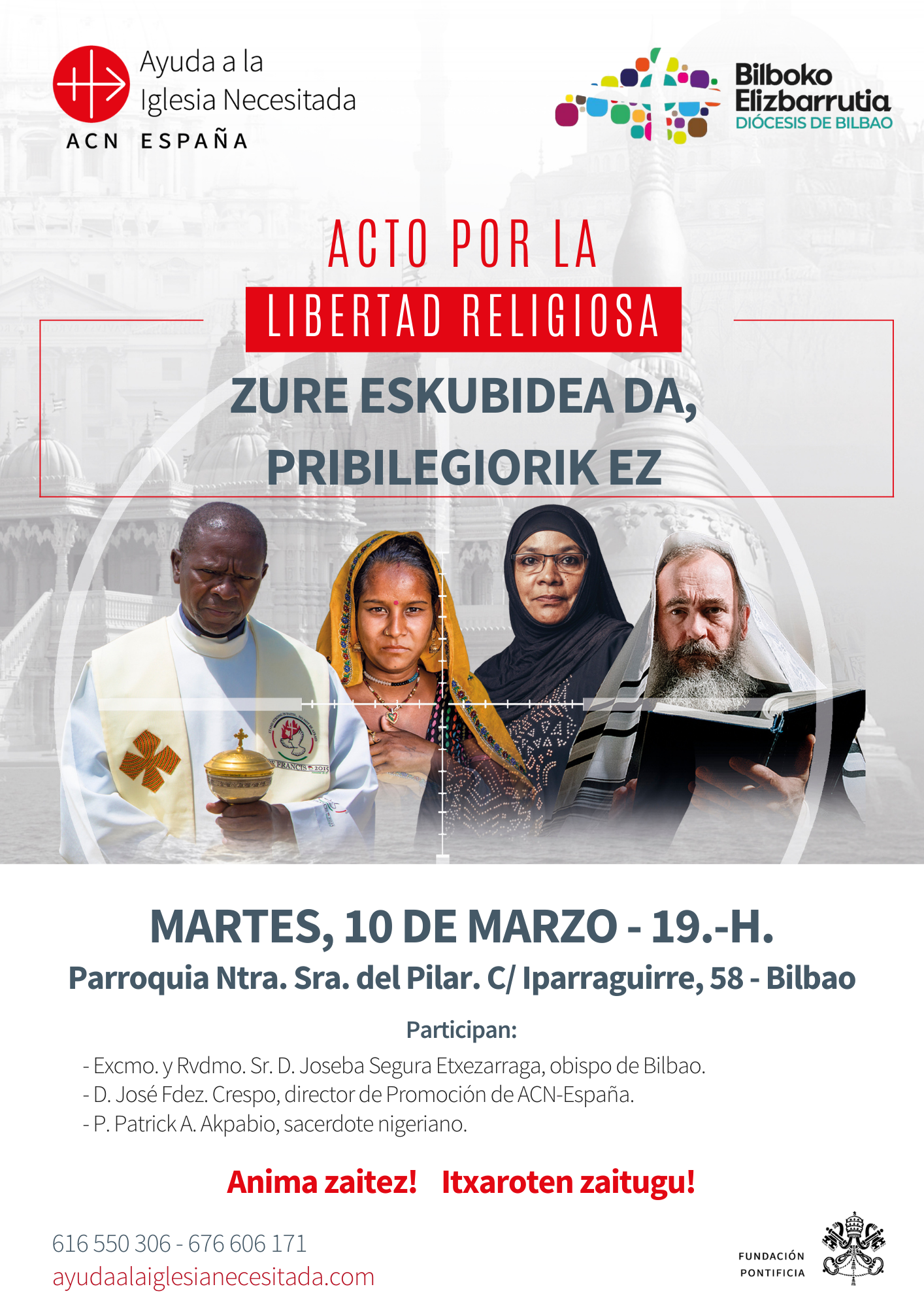 Presentacion Informe de Libertad Religiosa en Bilbao