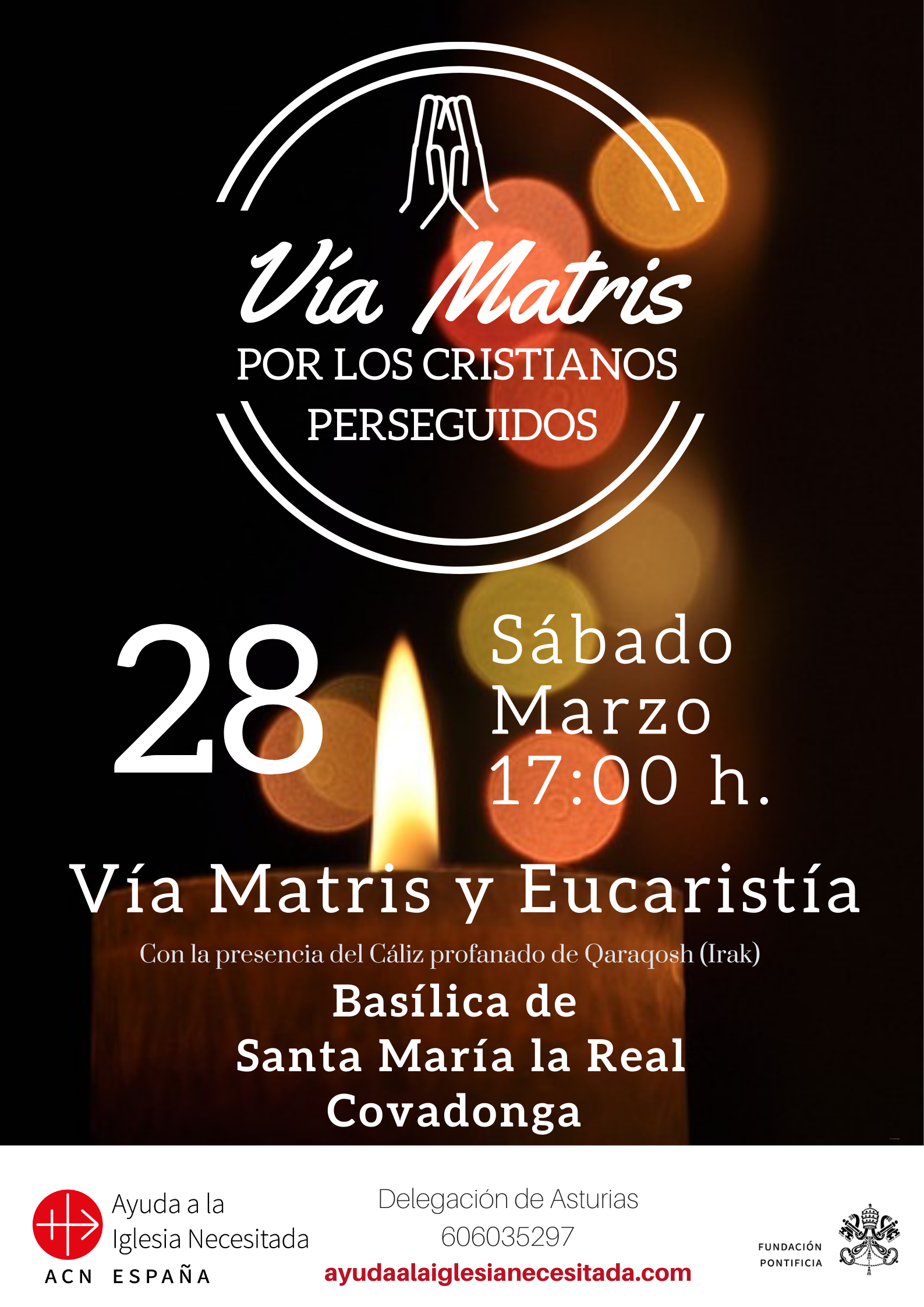 Via matris por los cristianos perseguidos en Asturias
