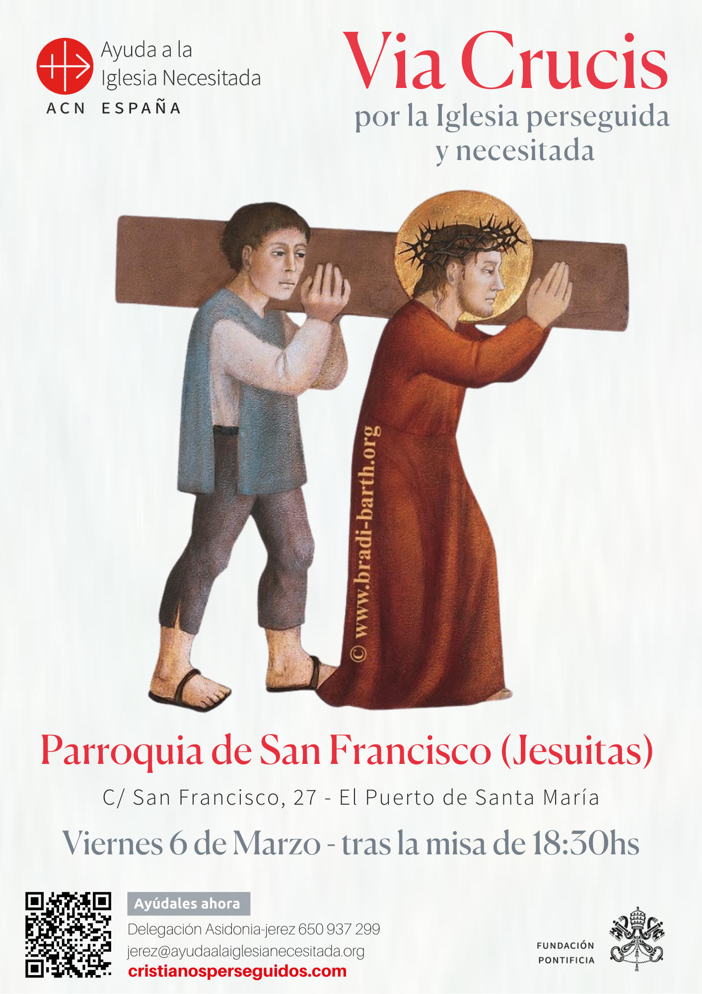 Via crucis por los cristianos perseguidos en Cádiz 