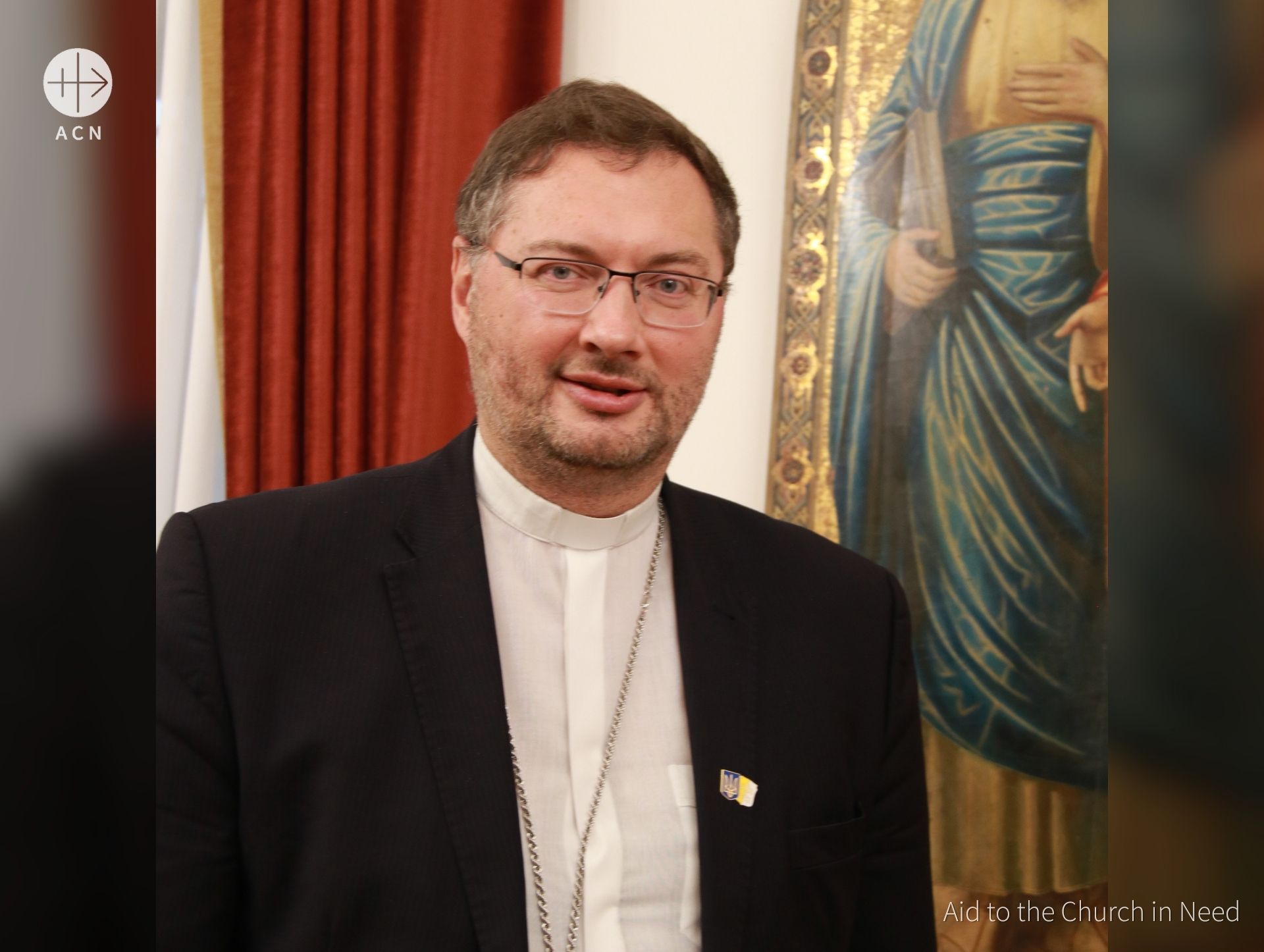 Monseñor Viswaldas Kulbokas, Nuncio Apostólico en Ucrania Monseñor Viswaldas Kulbokas, Nuncio Apostólico en Ucrania