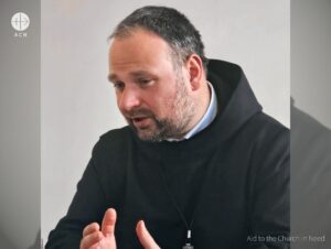 P. Nikodemus Schnabel, abad de los benedictinos en Jerusalén (Tierra Santa)