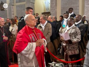 El Papa León XIV, durante su viaje apostólico en varios países de África