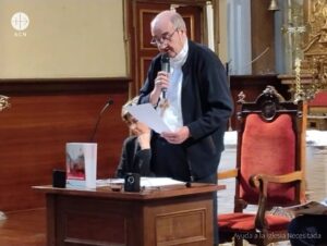 Monseñor Pedro Aguado, obispo de Huesca, en la presentación del Informe Libertad Religiosa en el Mundo 2025 de ACN Monseñor Pedro Aguado, obispo de Huesca, en la presentación del Informe Libertad Religiosa en el Mundo 2025 de ACN