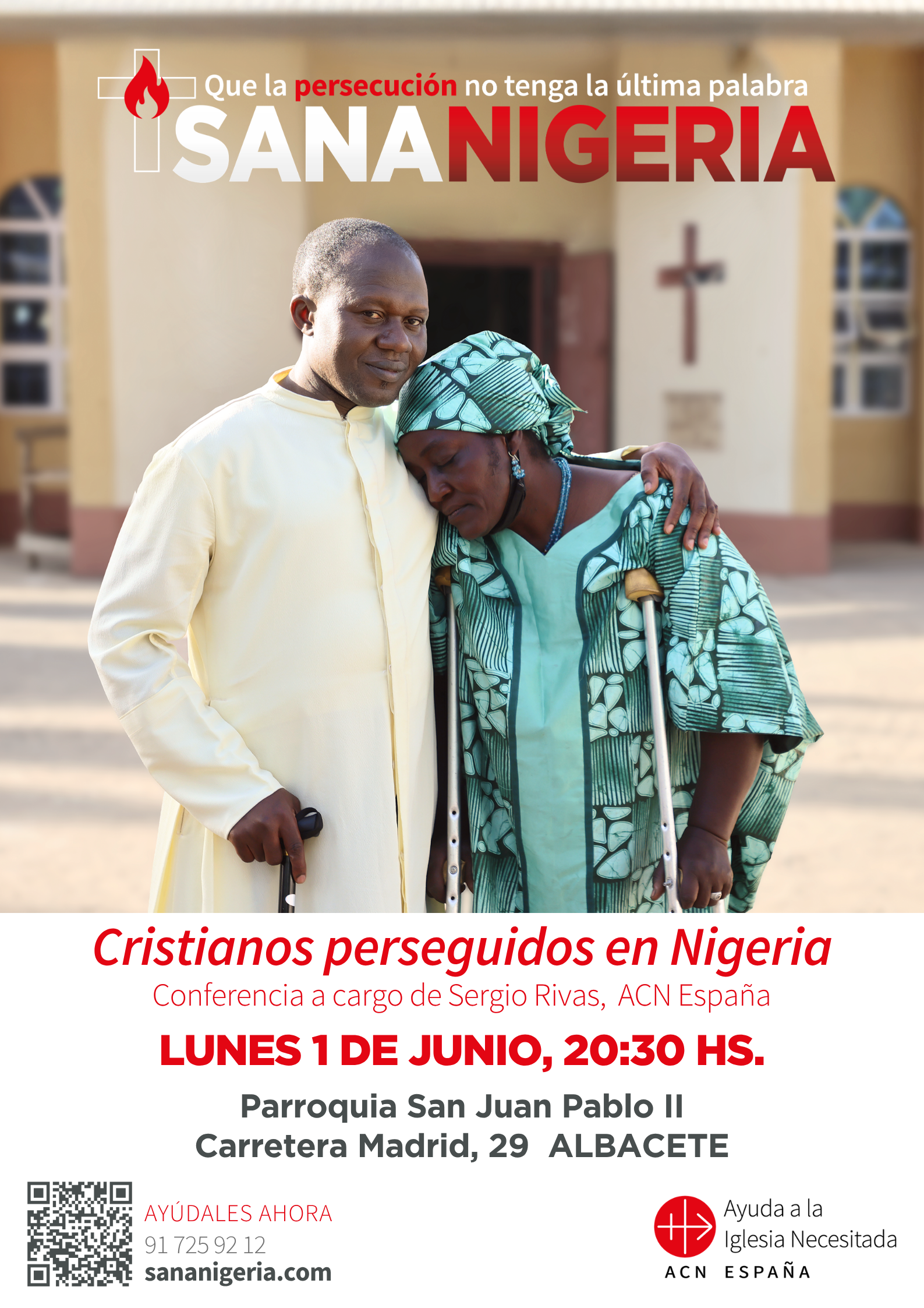 Conferencia Cristianos perseguidos en Nigeria en Albacete