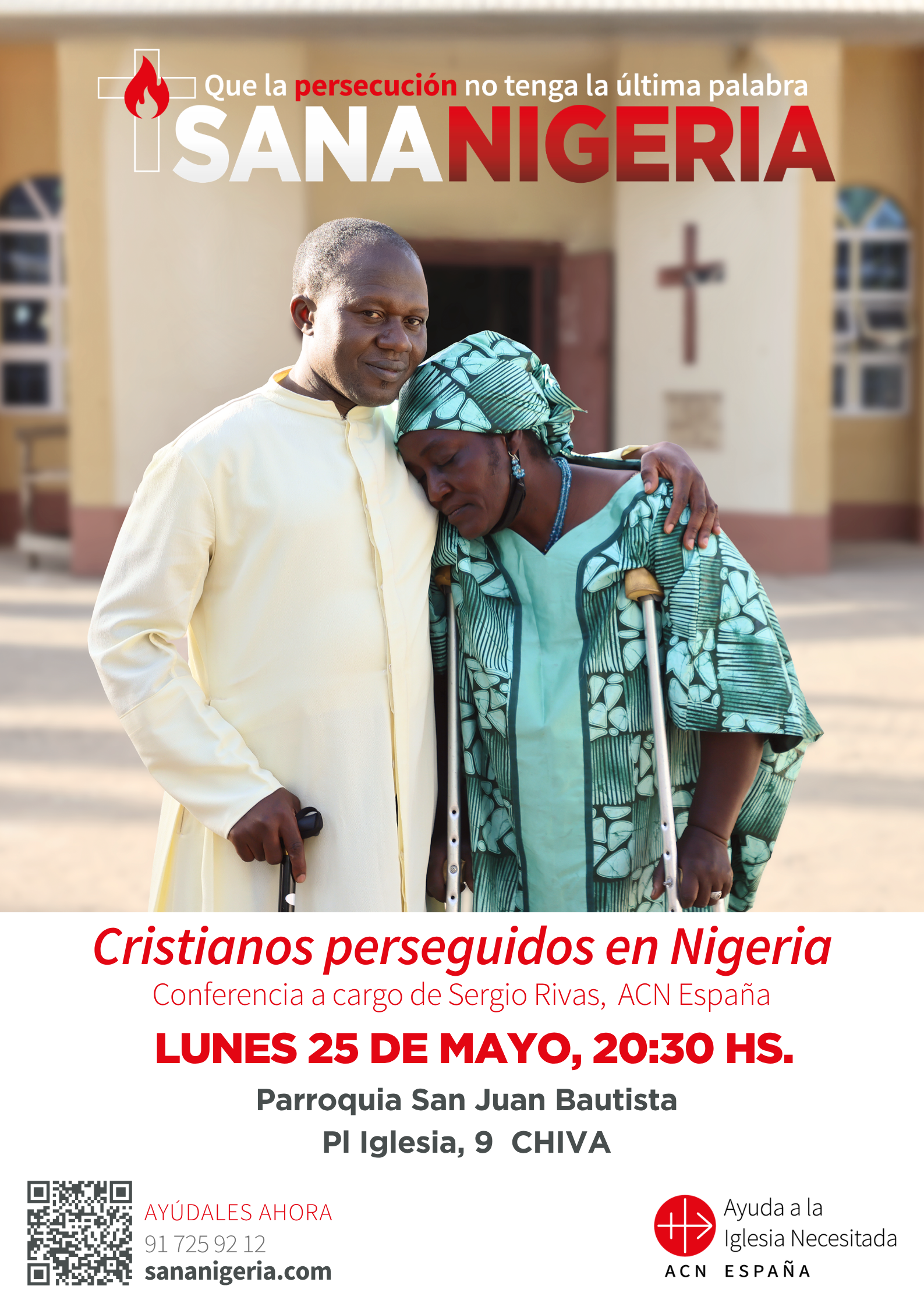 Conferencia Cristianos perseguidos en Nigeria en Chiva