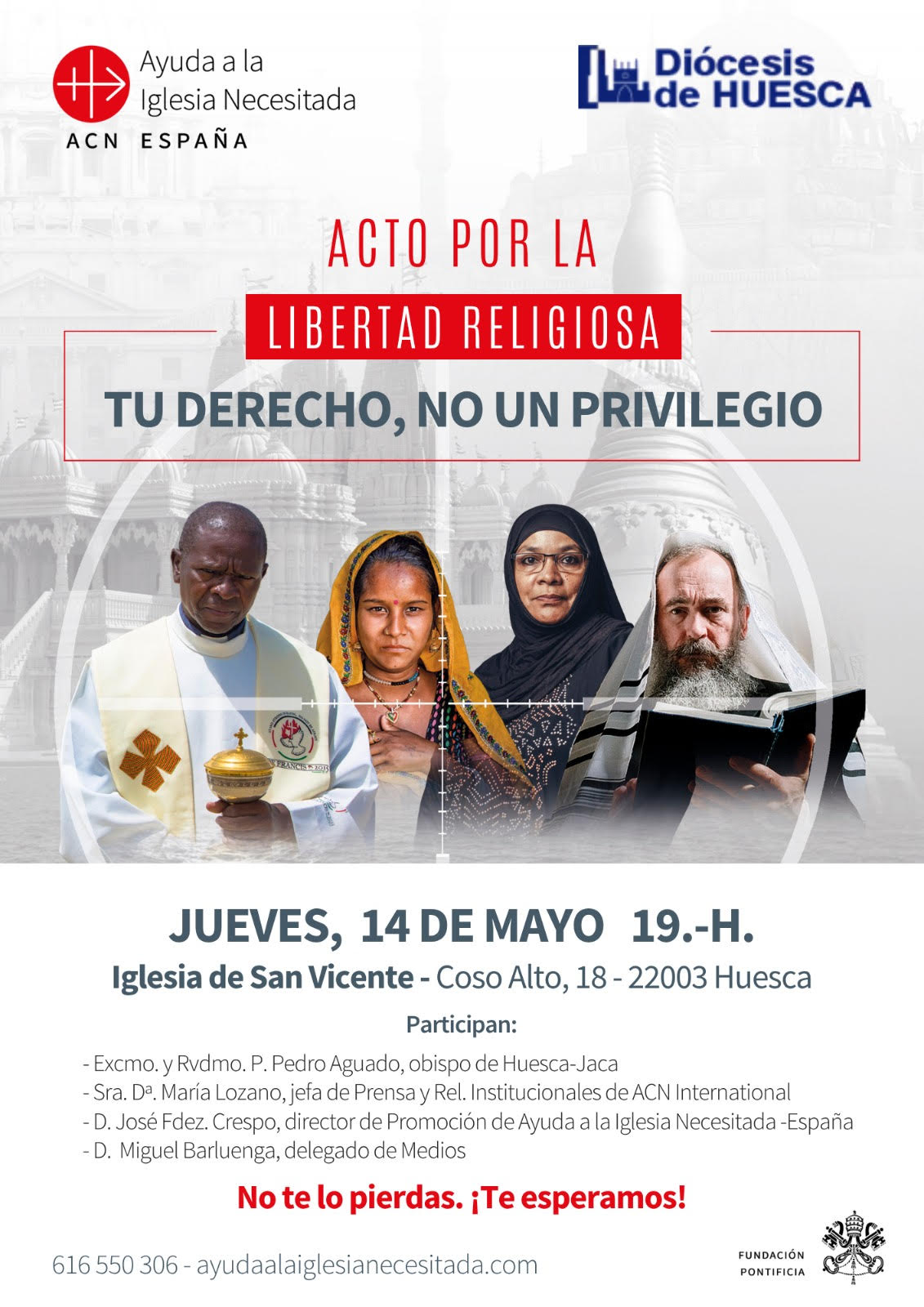 Presentación del Informe sobre Libertad Religiosa en Huesca 