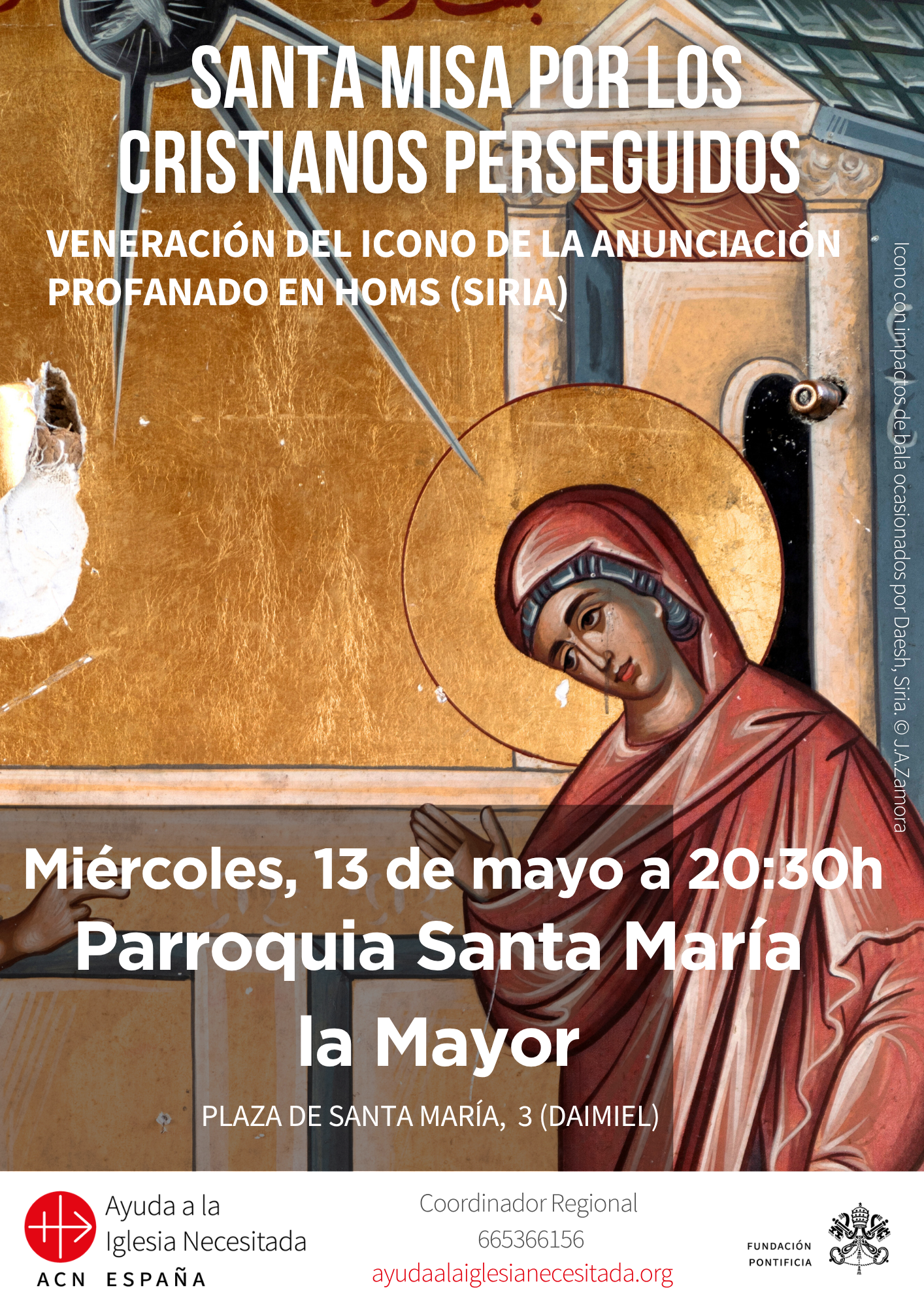 Santa Misa por los Cristianos Perseguidos en Daimiel