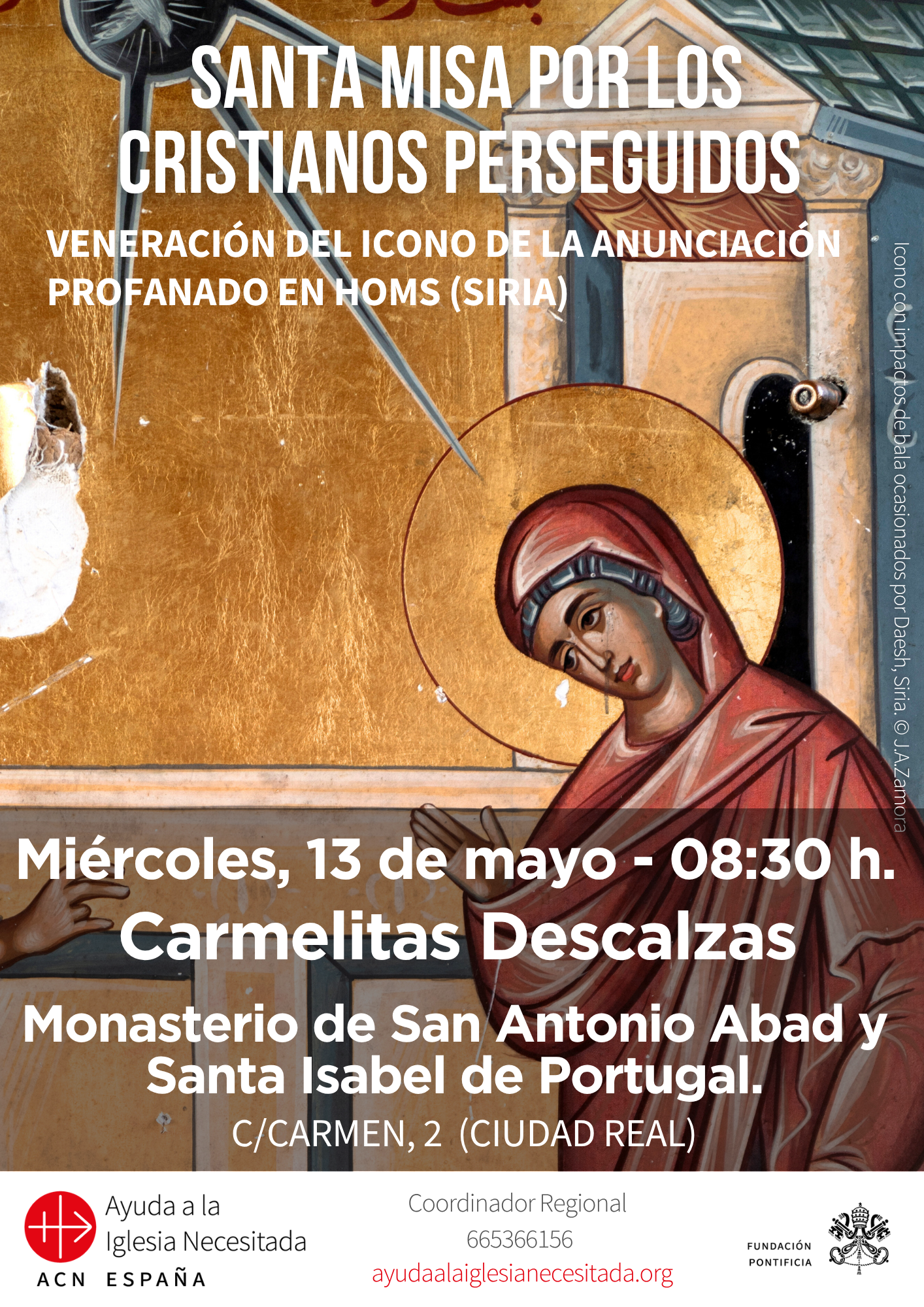 Santa Misa por los cristianos perseguidos en Ciudad Real 
