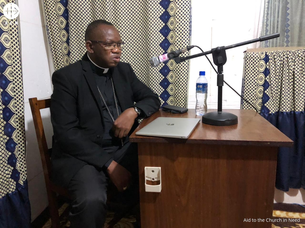 Mons. António Juliasse, obispo de Pemba, en el norte de Mozambique Mons. António Juliasse, obispo de Pemba, en el norte de Mozambique