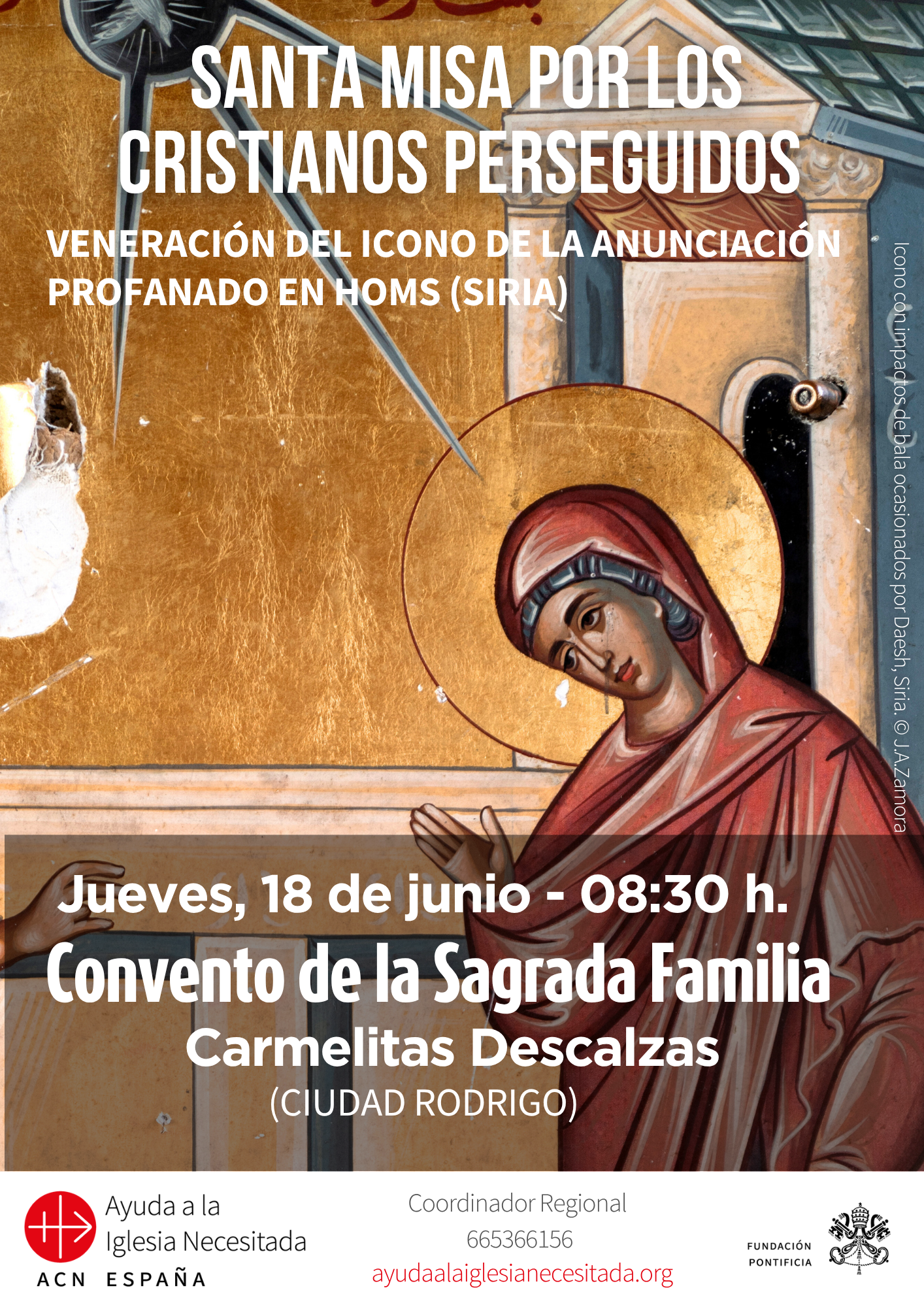 Santa Misa por los cristianos perseguidos en Ciudad Rodrigo