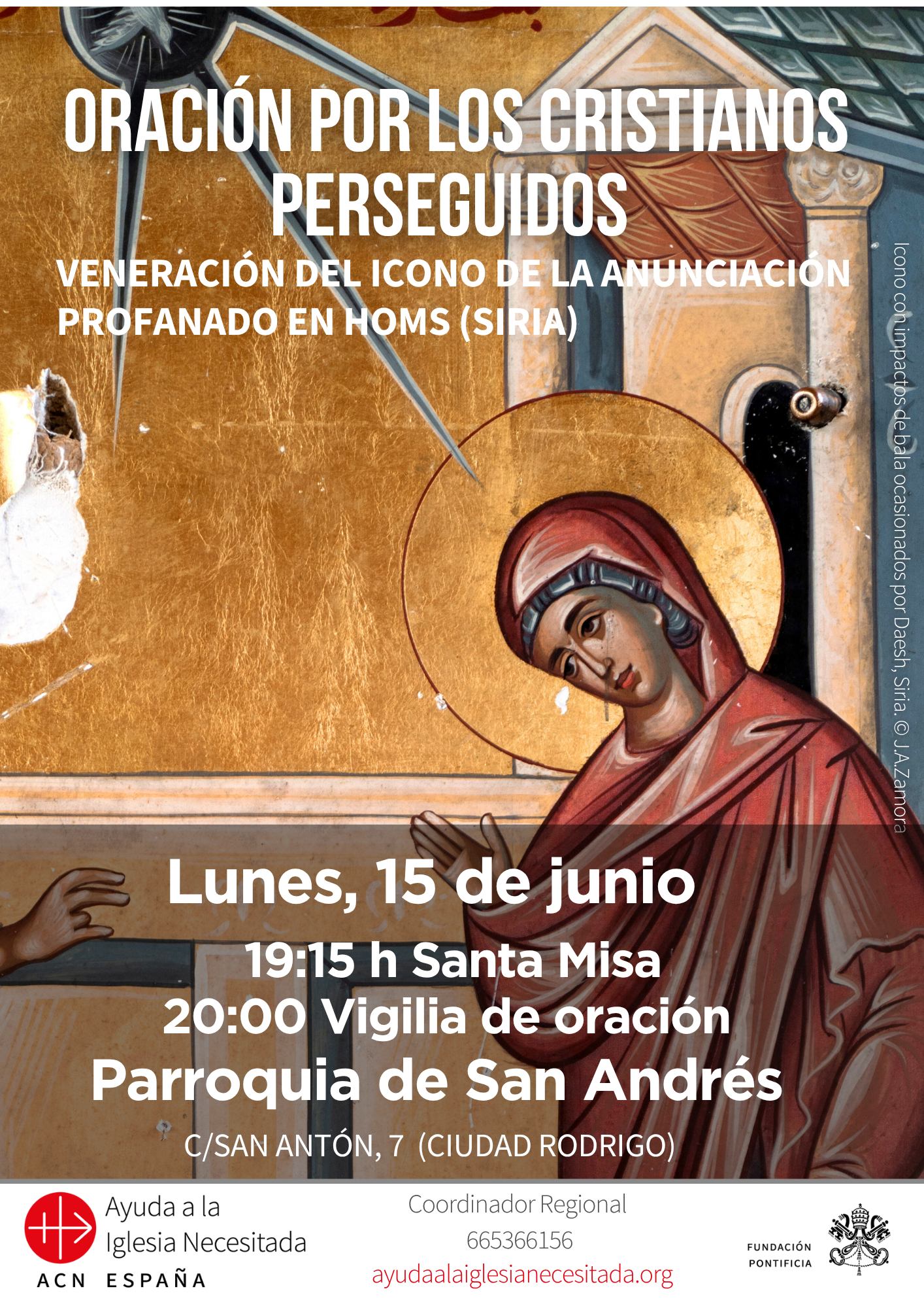 Santa Misa y Vigilia de Oración por los Cristianos Perseguidos en Ciudad Real