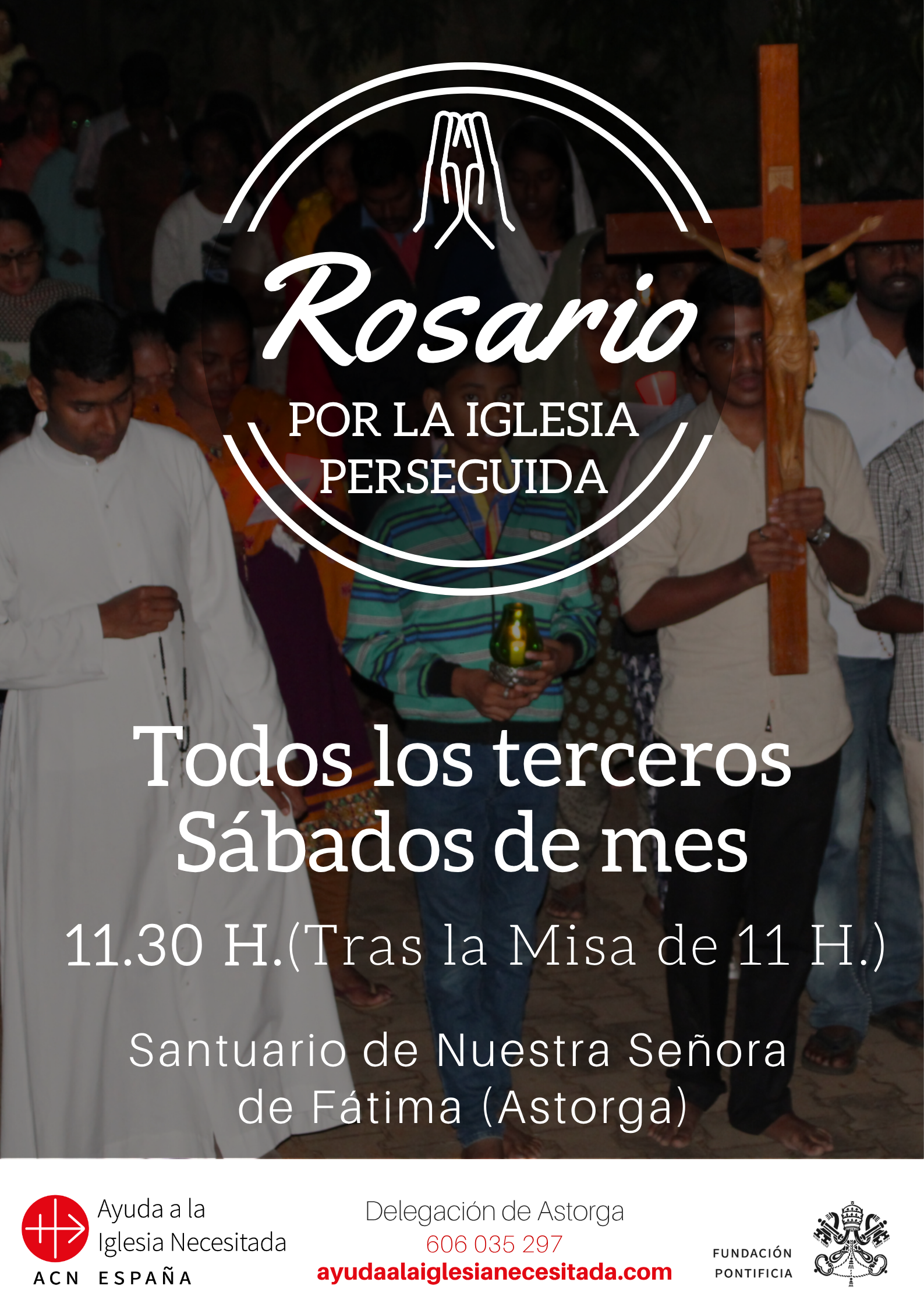 Santo Rosario por los cristianos perseguidos en Astorga