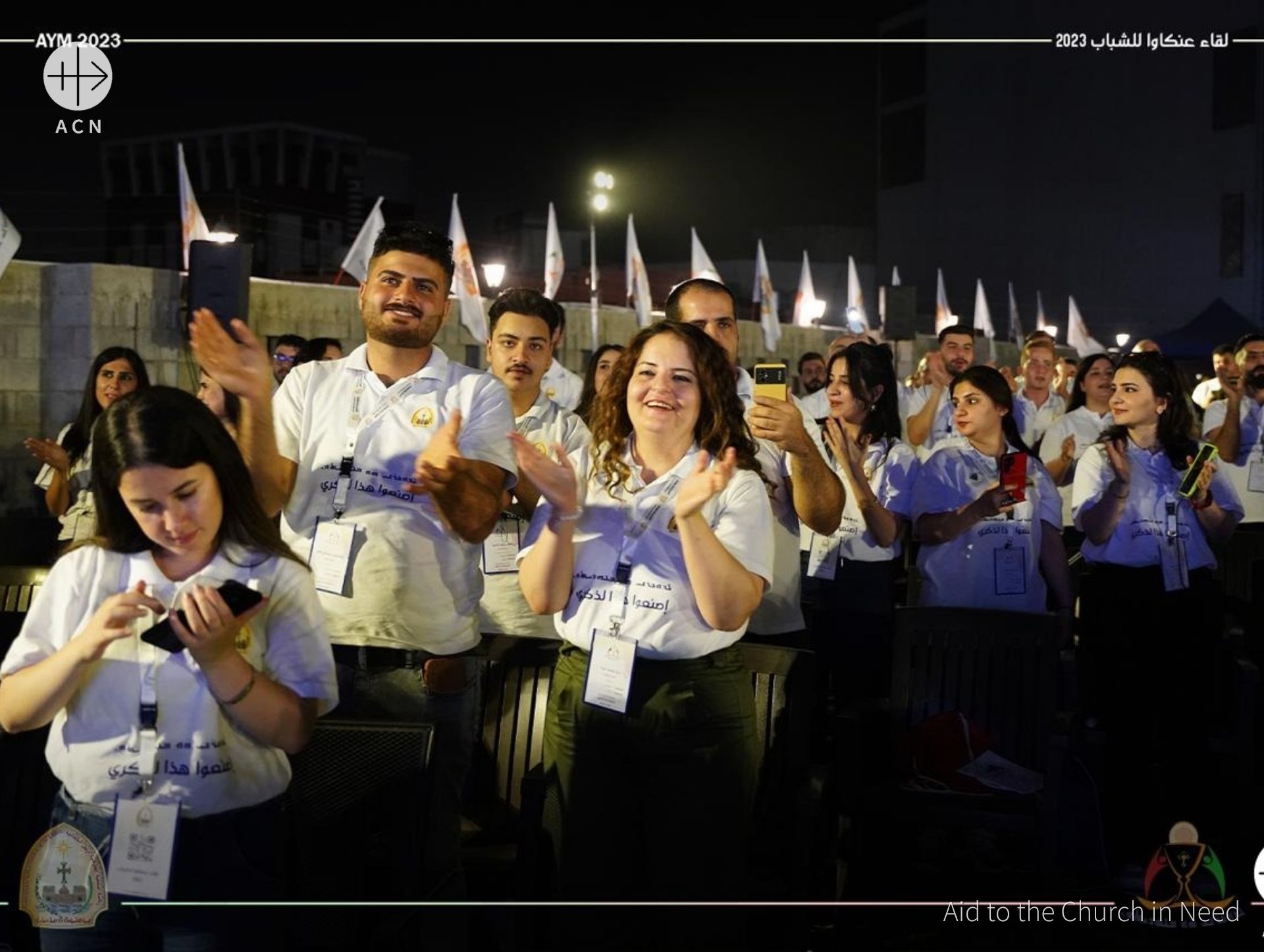 Más de 1.800 jóvenes participaron en el Ankawa Youth Meeting de 2023 en Erbil (Irak)