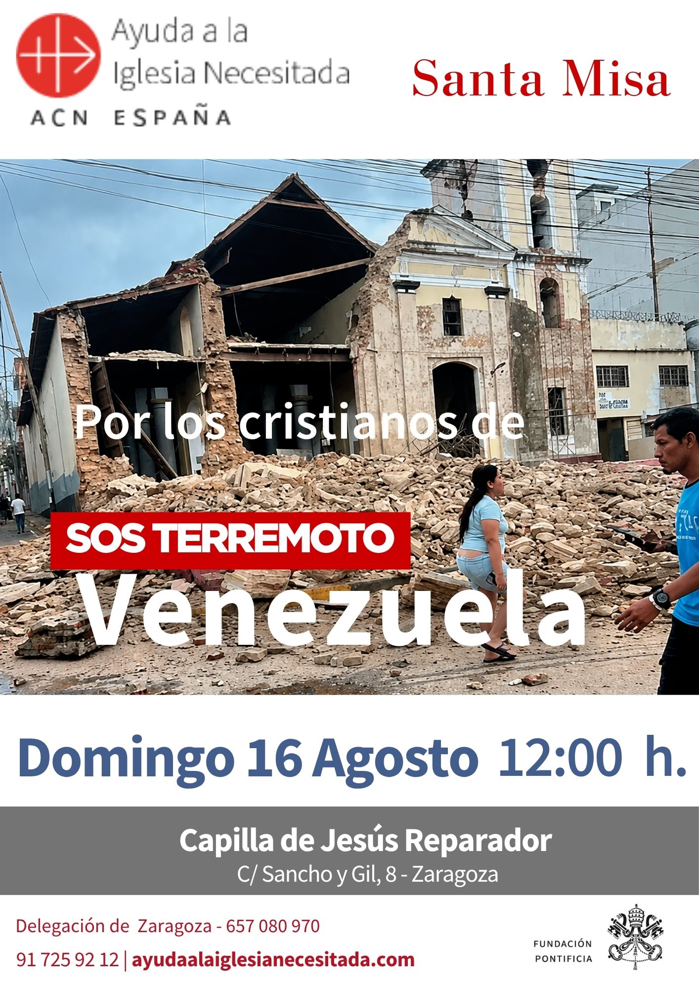 Misa por los Cristianos Necesitados de Venezuela