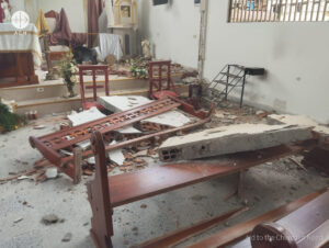 Iglesia gravemente dañada en la diócesis de Itsmina-Tadó (Colombia) tras el terremoto del 11 de agosto de 2026 Iglesia gravemente dañada en la diócesis de Itsmina-Tadó (Colombia) tras el terremoto del 11 de agosto de 2026