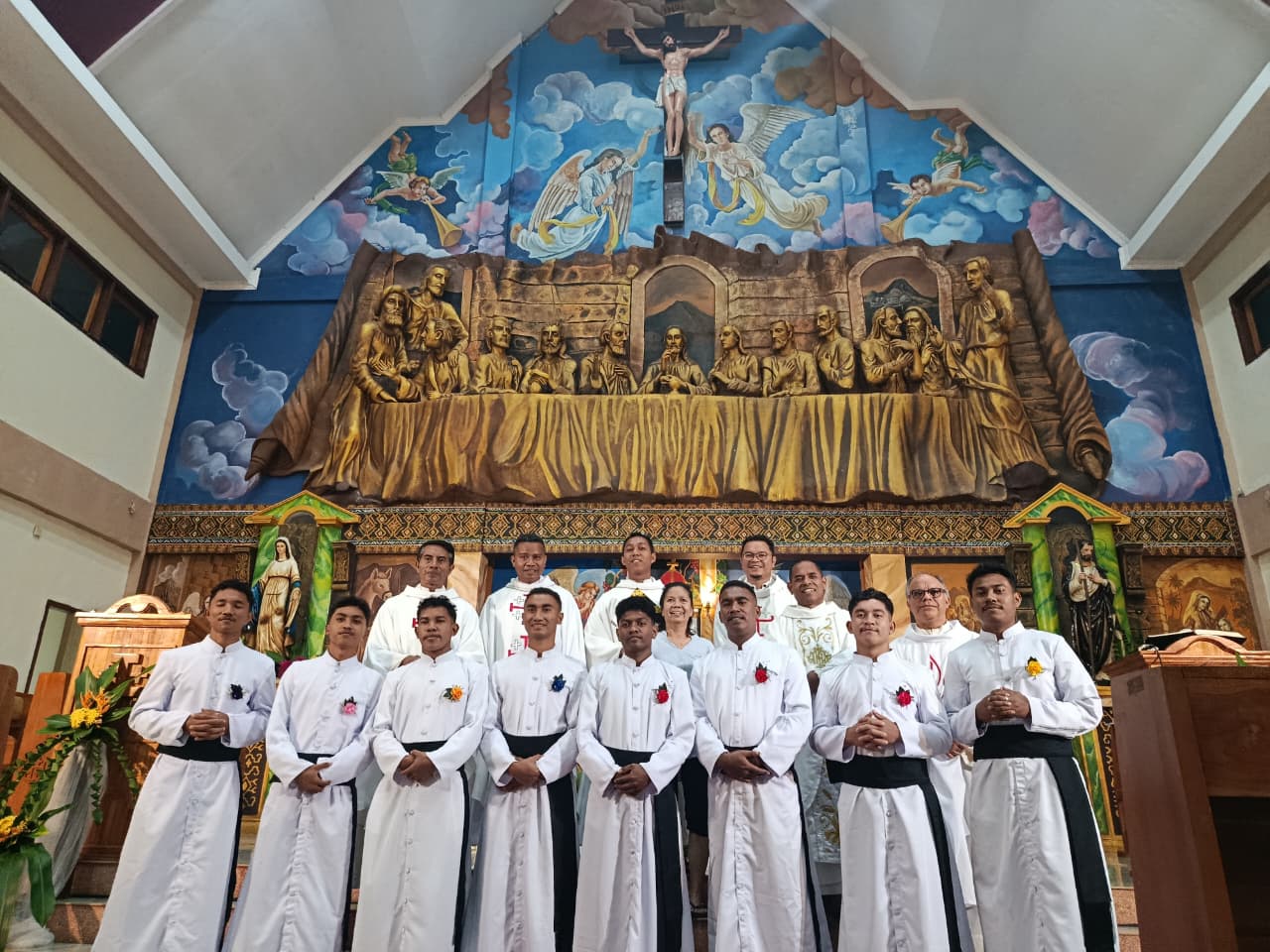 Formation of 25 major seminarians of the Canon Regular of Jesus the Lord