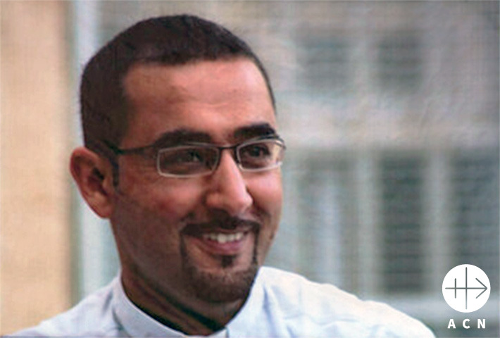 P. Bashar Fawadleh, párroco católico de Taybeh. (ACN) P. Bashar Fawadleh, párroco católico de Taybeh. (ACN)