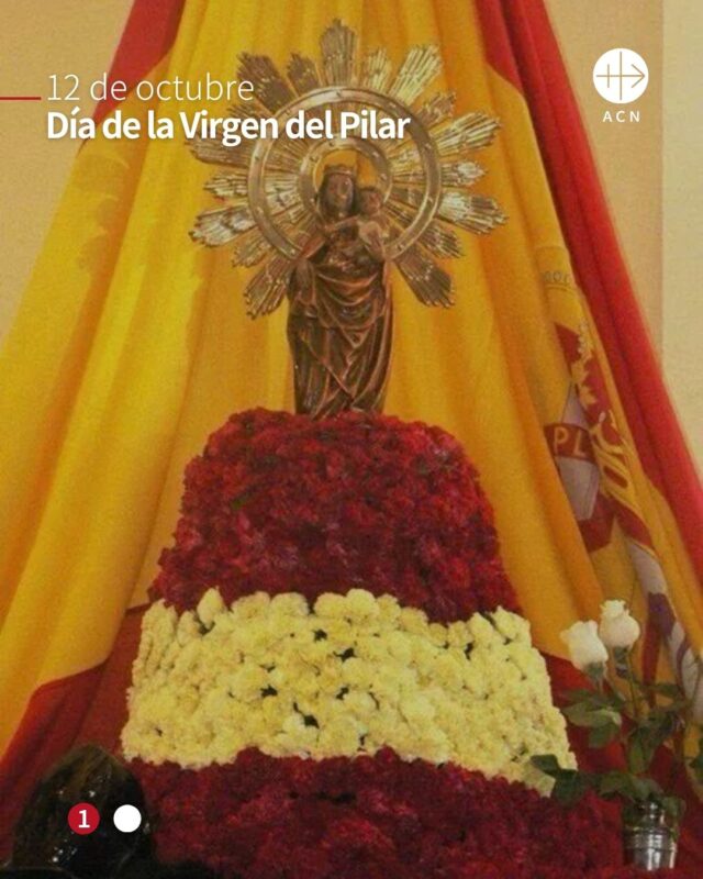 Este lunes 12 de octubre, celebramos a la Virgen del Pilar, patrona de la Hispanidad.Únete en oración y pon en manos de la Virgen a las familias, jóvenes, ancianos y comunidades cristianas. 🙏🏼
Que su manto nos cubra y derrame paz, fe y esperanza sobre todos. 🩵
🙏 Te invitamos a ofrecer una Eucaristía por España, pidiendo a la Virgen que nos cubra con su manto y nos llene de paz, fe y esperanza.👉Comenta "España" y te contaremos por privado como ofrecer Eucaristías por España.