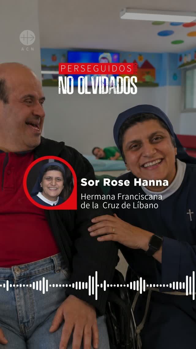 ▶️🗣️Sor Rose Hanna, religiosa de Líbano apoyada en la nueva campaña de ACN: "La guerra ha hecho que vivamos situaciones de sufrimiento a diario. Todos los costes se han duplicado y los pacientes a nuestro cargo han sido rechazados por sus familias".🎙️Escúchalo en Perseguidos Pero No Olvidados, cada jueves a las 11h en @radiomariaspain