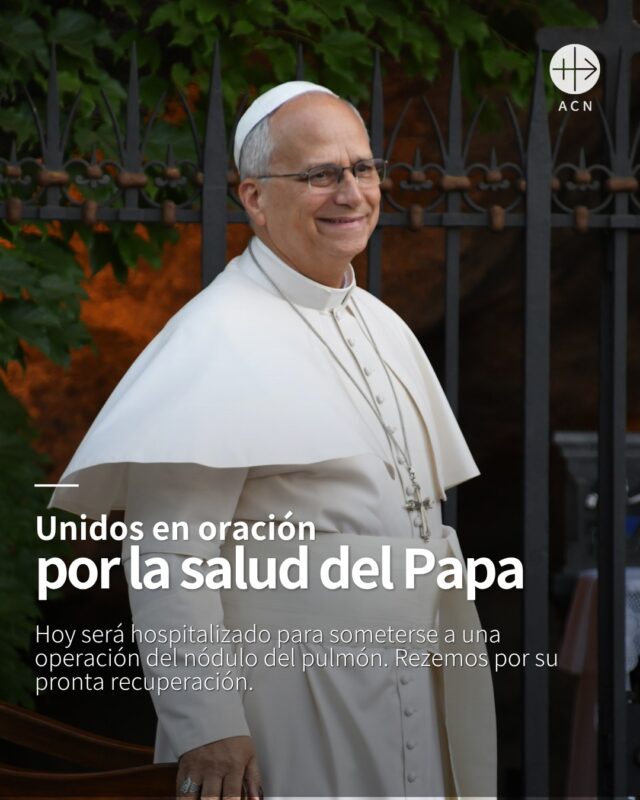 🙏❤️ Hoy, más que nunca, unámonos en oración por el Papa.Pidamos al Señor que le acompañe, le fortalezca y le conceda la paz y la esperanza que necesita. Que la Virgen María le cubra con su manto y le sostenga en todo momento.Como Iglesia, permanezcamos unidos en la oración por él. 🙏
Puedes comentar «Papa» para que te mandemos esta oración por el papa León XIV.