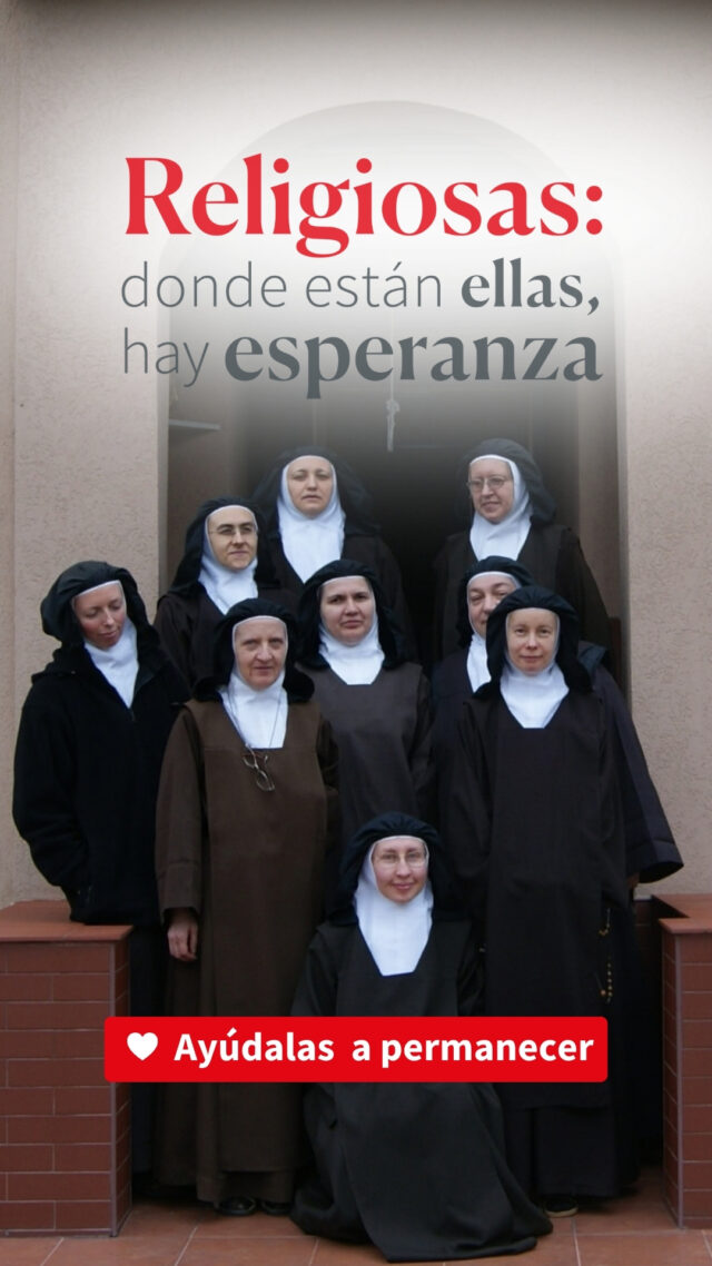 En Ucrania, las Carmelitas Descalzas permanecen. 🙏❤️En medio de la guerra y de los cortes de electricidad, estas religiosas continúan su vida de oración en su monasterio de Kiev, ofreciendo cada día sus oraciones por la paz y por quienes sufren.Ellas han decidido permanecer. Tú puedes sostener su misión.👉 Comenta «Religiosa» y te mandaremos por mensaje privado el enlace para ayudarlas.
