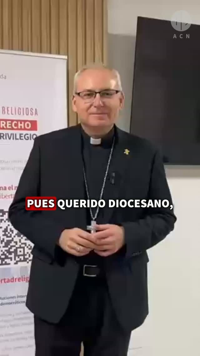 "Os invito a que leáis este manifiesto para defeder que la libertad religiosa es un derecho de todo ser humano".
Mons. Sebastián Chico, obispo de @diocesisdejaen, nos anima a comprometeros activamente con la defensa de la libertad de fe y a no olvidar a millones de cristianos que sufren persecución en el mundo. Conoce esta realidad a través del Informe de Libertad Religiosa en el Mundo de ACN. Tu firma es fundamental para dar voz a quienes sufren en silencio. Súmate al Manifiesto y defiende este derecho de todos.
👉 Comenta "Manifiesto" y te enviaremos toda la información para firmar.