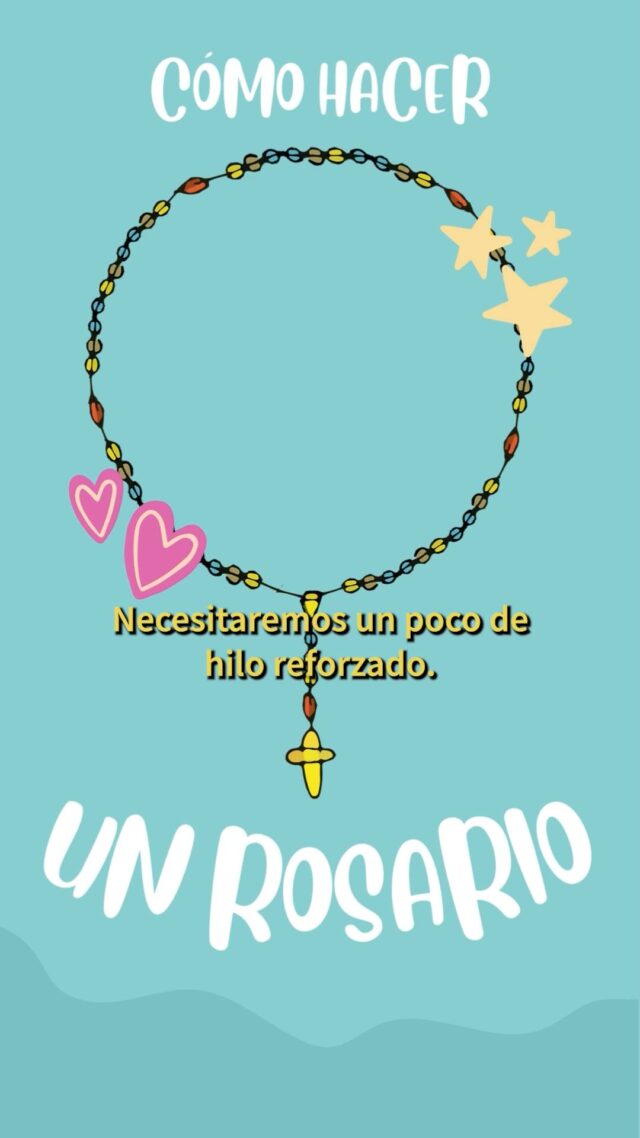 ¿Sabes cómo hacer un Rosario?
¡Te lo contamos en este video!
Únete el 7 de octubre con los niños y rezad el rosario por la paz en el mundo. 🙏
¡Tu oración, de la mano de miles de niños y de las manos de María, puede traer la paz al mundo! 🌟
Jesús dijo que el reino de los cielos pertenece a los que son como niños.
👉 Comenta «Rosario» y te mandaremos por mensaje privado el enlace el material para rezar.