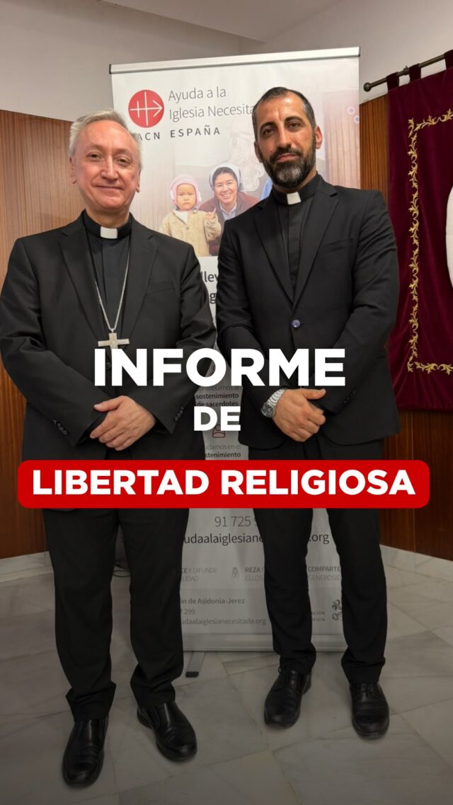 ✝️ "La libertad religiosa es un derecho fundamental que debemos proteger entre todos".Mons. José Rico Pavés, obispo de Asidonia-Jerez, nos recuerda la importancia de defender la libertad religiosa y de no olvidar a quienes sufren por vivir su fe.📖 Conoce la realidad de millones de cristianos en el mundo a través del Informe de Libertad Religiosa en el Mundo de ACN.❤️ Tu firma puede ayudar a dar voz a quienes no la tienen. Súmate al Manifiesto por la Libertad Religiosa y defiende este derecho fundamental.👉 Comenta "Manifiesto" y te enviaremos toda la información para firmar.
